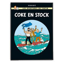 Load image into Gallery viewer, The Adventures of Tintin Poster The Red Sea Sharks Coke en Stock
