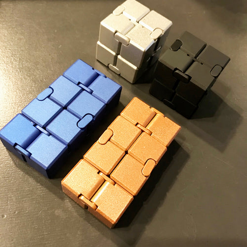 YZModel Infinity Cube Fidget Toy Black Ink