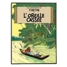 Load image into Gallery viewer, The Adventures of Tintin Poster The Broken Ear L&#39;oreille Cassee
