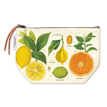 Load image into Gallery viewer, Cavallini Vintage Pouch  Citrus
