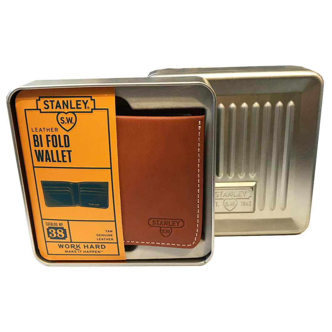 Stanley Wallet Bi Fold Leather