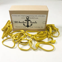 Load image into Gallery viewer, Black Ink anchor rubber bands
