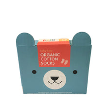 Load image into Gallery viewer, Organic Cotton Baby Socks Bear
