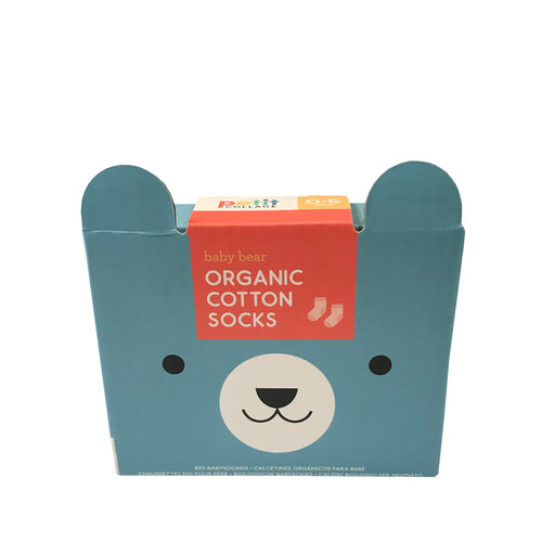 Organic Cotton Baby Socks Bear