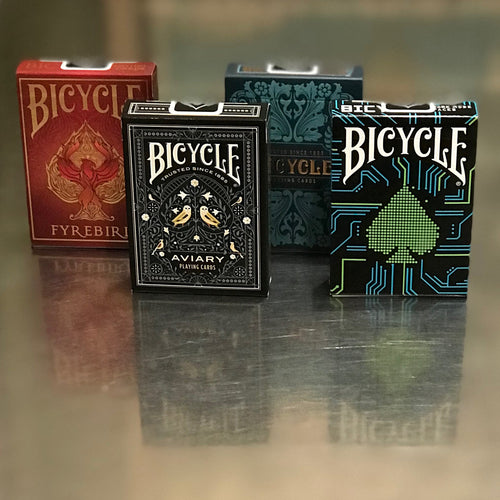 Bicycle Playing Cards Deck Game Black Ink