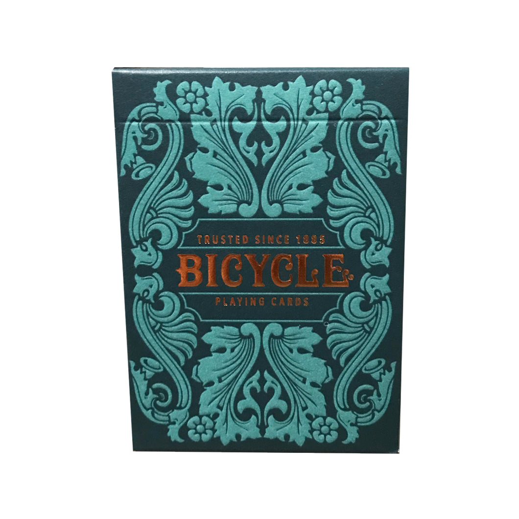 Bicycle Playing Cards Deck Game Black Ink Blue Sea King