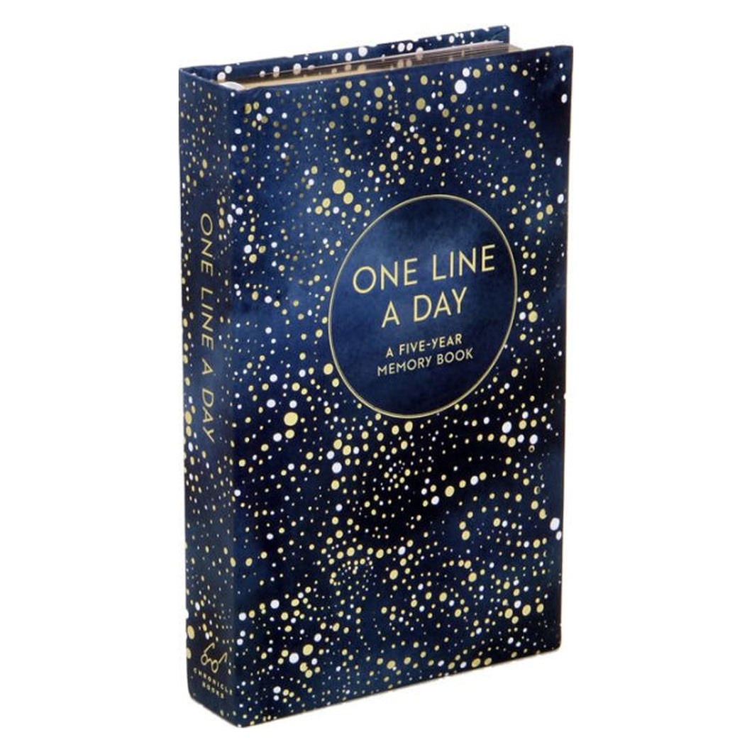 One Line A Day Five Year Memory Book Black Ink Celestial