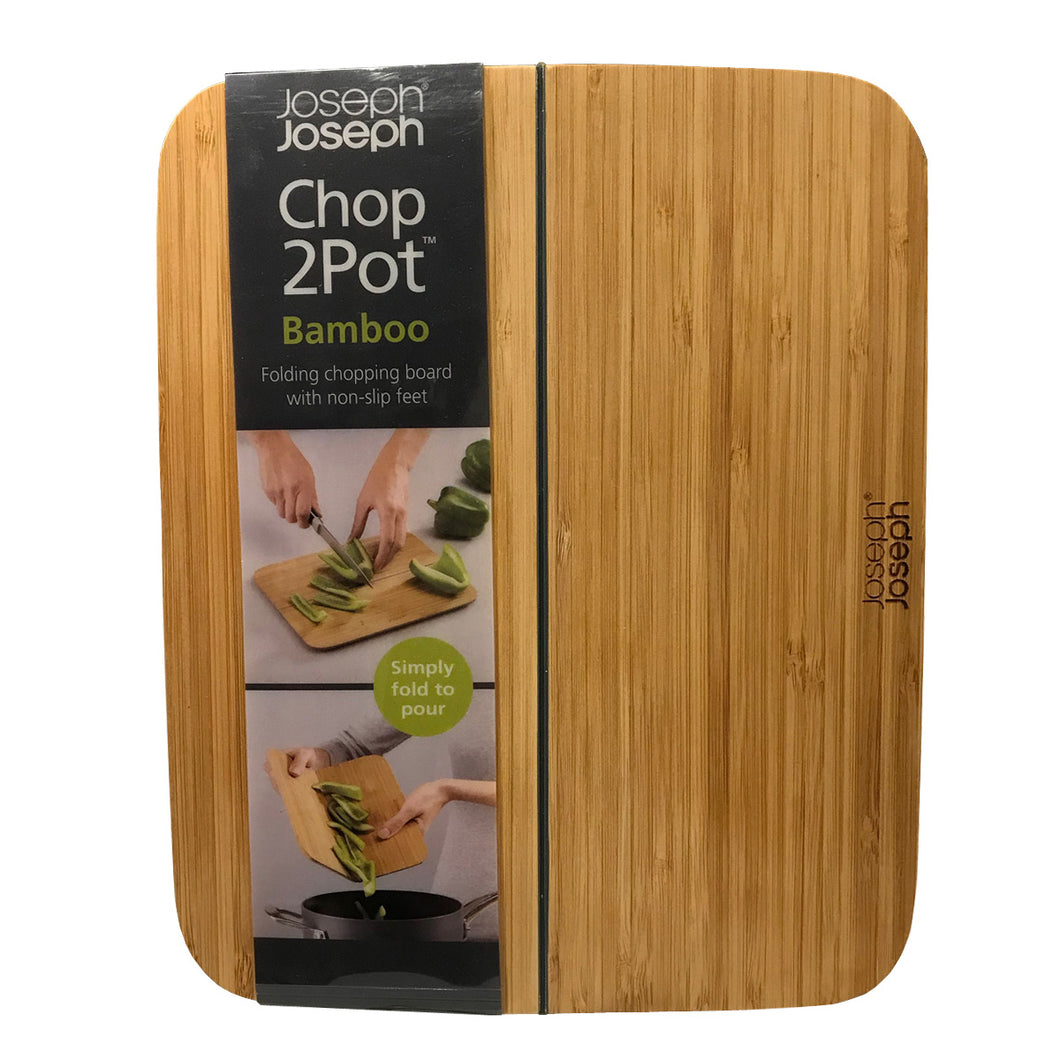 Chop 2Pot Folding Chopping Board - Bamboo – Black Ink Boston