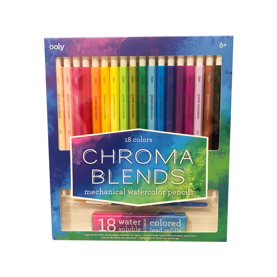 Ooly chroma blends mechanical watercolor pencils 18