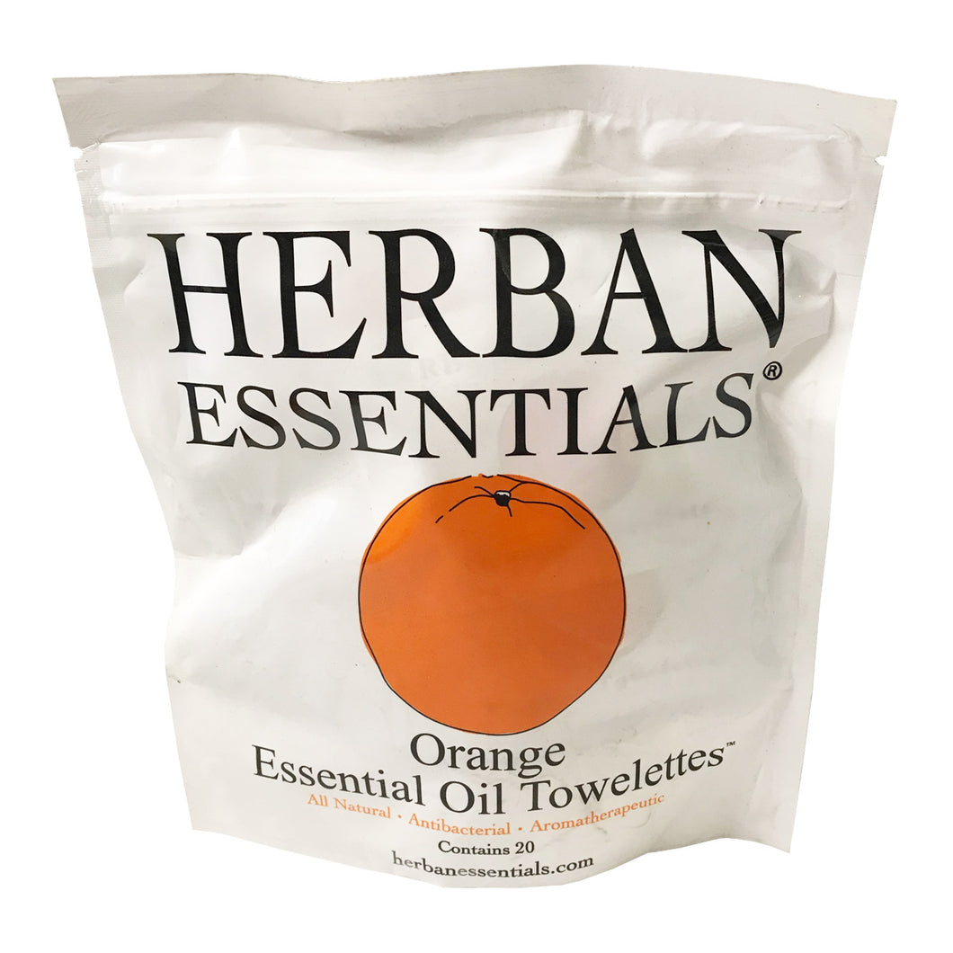 Herban Essentials Towelettes Orange
