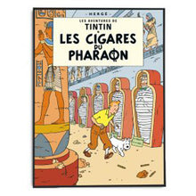 Load image into Gallery viewer, The Adventures of Tintin Poster Cigars of the Pharaoh Les Cigares du Pharaon
