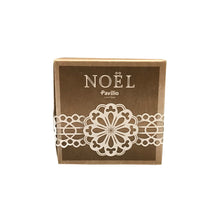 Load image into Gallery viewer, Pavilio Noel Lace Tape Christmas Snow Gift Black Ink Gold
