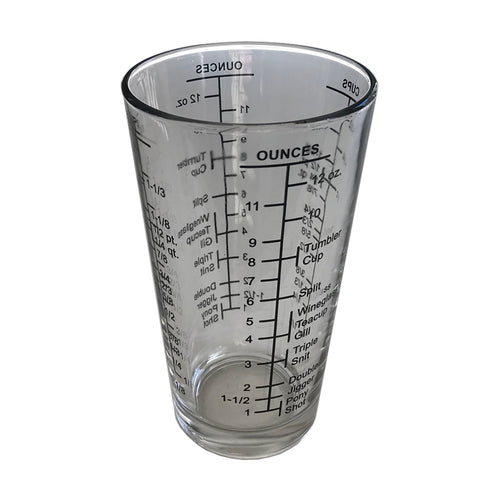 Measuring Pint Glass