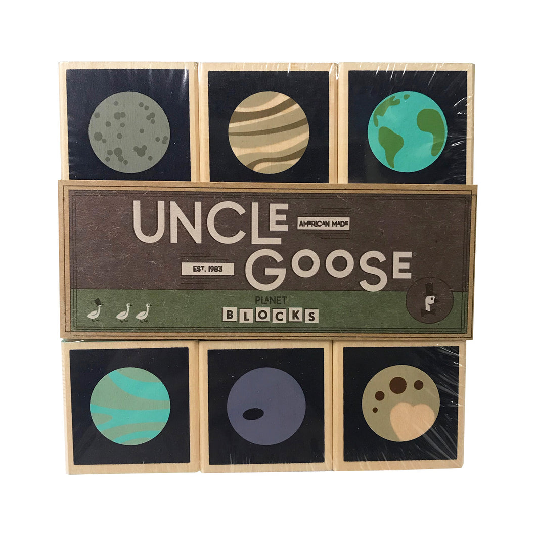 Uncle Goose Planet Blocks