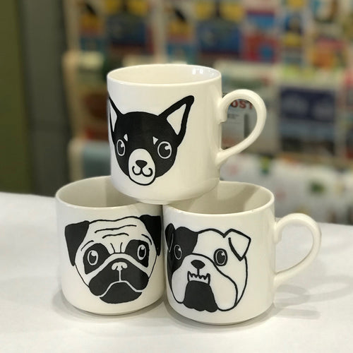 Dog Mug with Handle Kotobuki