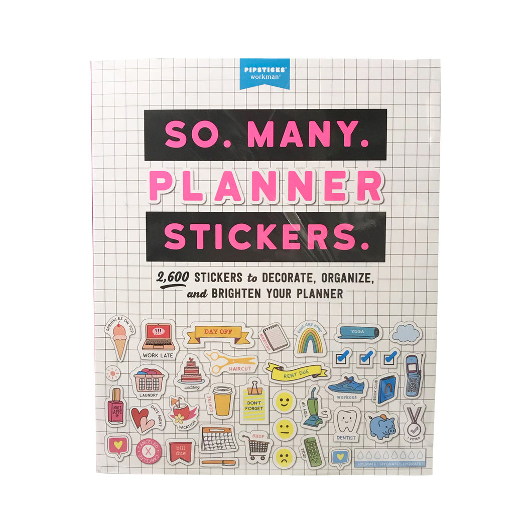 So Many Planner Stickers Decorate Organize Brighten your Planner