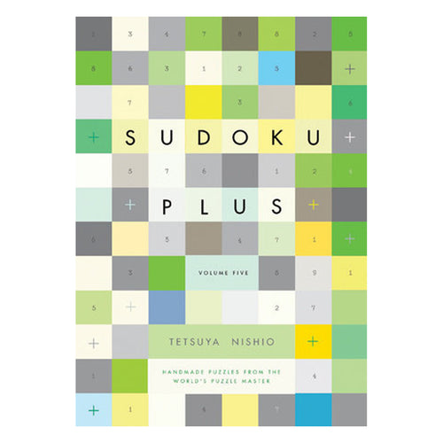 Sudoku Plus Volume Five 5 Tetsuya Nishio Puzzle Master Game Book Black Ink