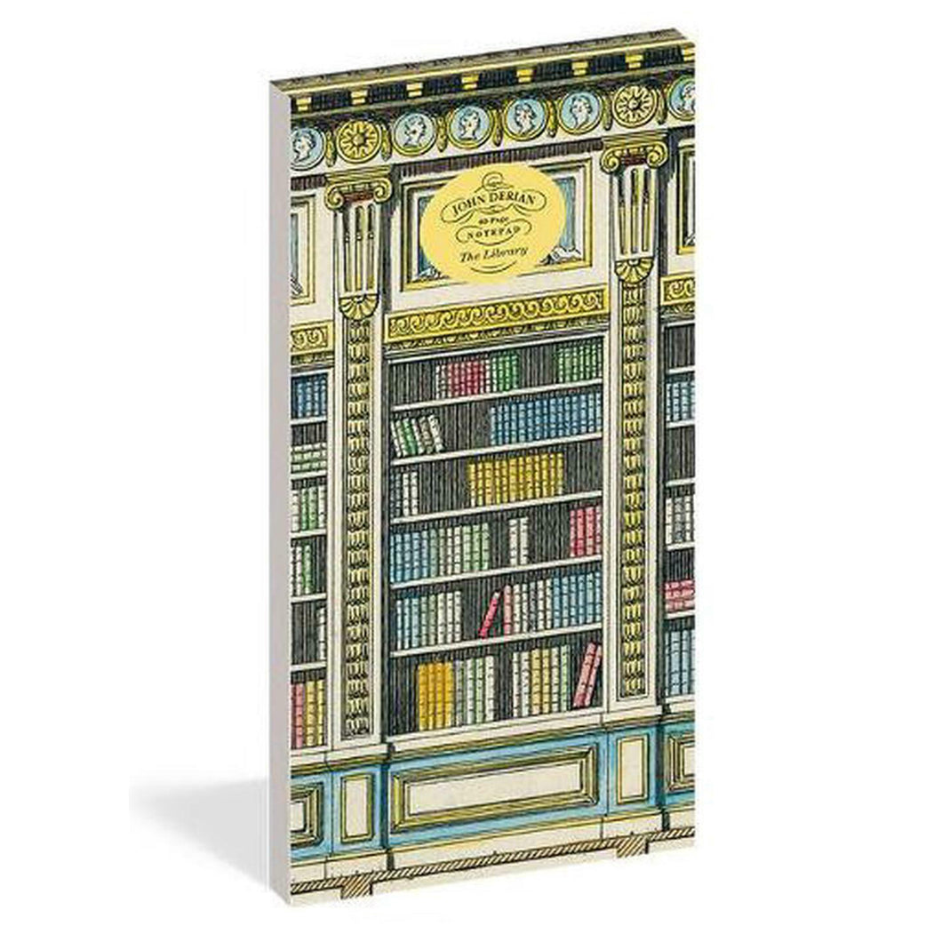 John Derian 80 Eighty Page Notepad The Library Vintage Black Ink