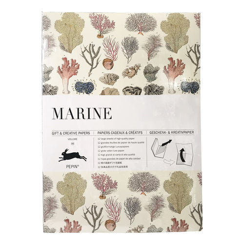 Gift Wrapping Book Marine